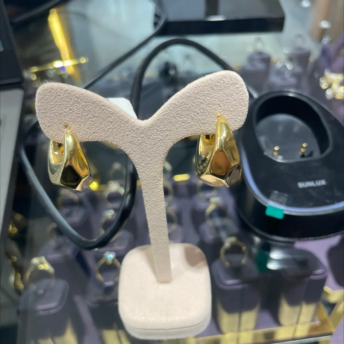 Pırlanta Küpe · 14 Ayar · 1,54 g - Resim 2